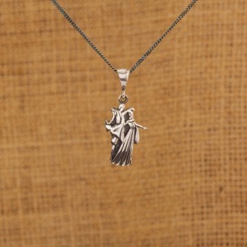 Çerkez Model Gümüş Kolye