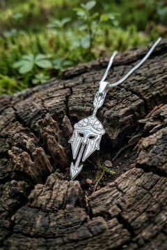 Sparta Miğferi ve Ok Model Gümüş Kolye