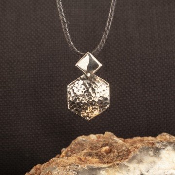 Özel Tasarım El İşi Gümüş Kolye Ucu