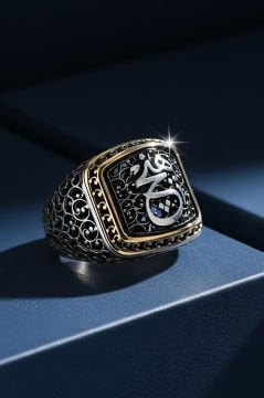 Sarmaşık Desenli Hiç Model Taşsız Gümüş Yüzük