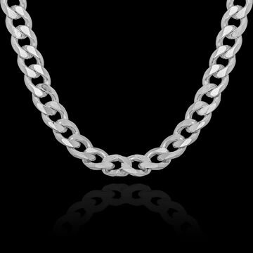 Gurmet Model Gümüş Zincir 5,40 mm Genişlik