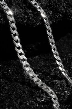 Gurmet Model Gümüş Zincir 6,10 mm Genişlik