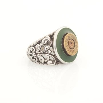 Orijinal Çanakkale Mermi Kovanı El İşi Yüzük