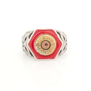 Orijinal Çanakkale Mermi Kovanı El İşi Yüzük