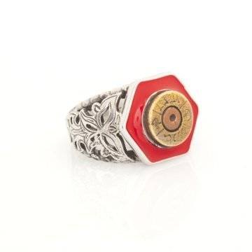 Orijinal Çanakkale Mermi Kovanı El İşi Yüzük