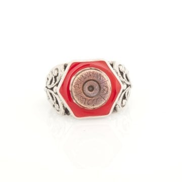 Orijinal Çanakkale Mermi Kovanı El İşi Yüzük