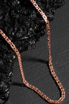 Kuşgözü Model Gümüş Zincir 1,95 mm Genişlik 50 Cm - Rose Rengi