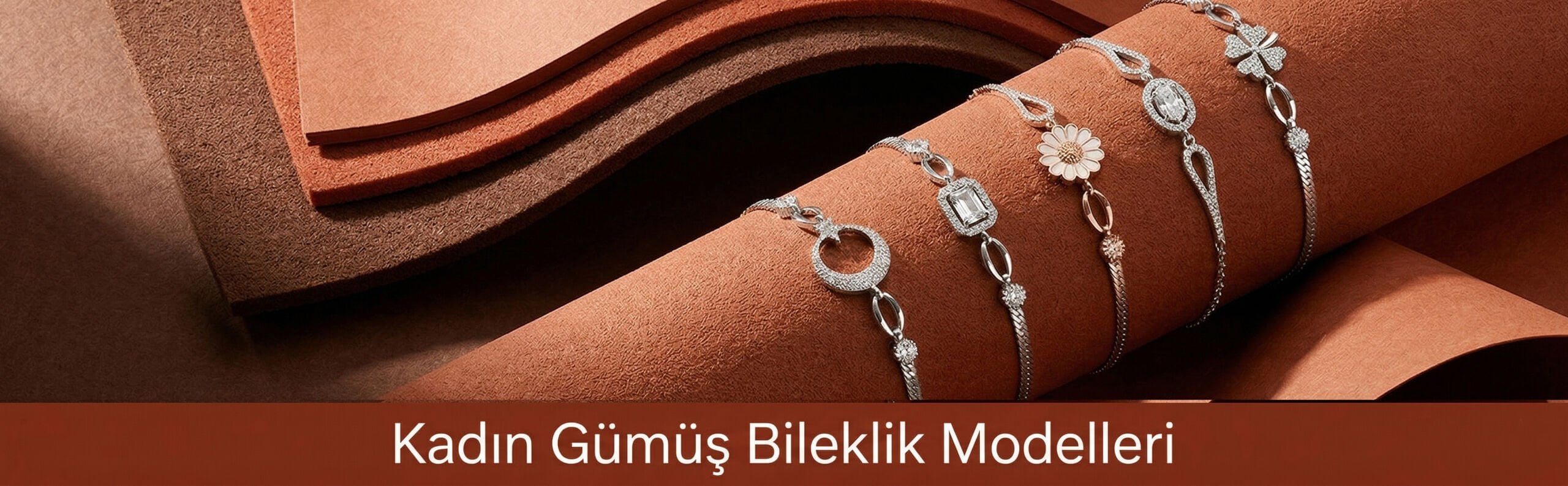 Kadın Gümüş Bileklik Modelleri