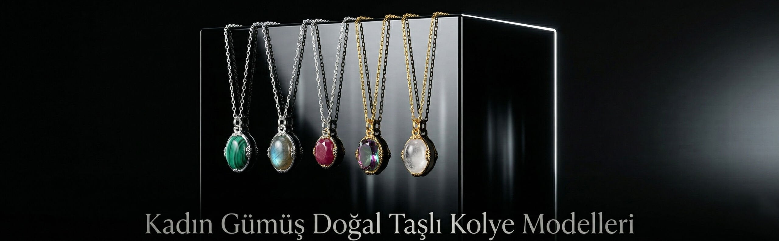 Minik Gümüş Kolye Modelleri